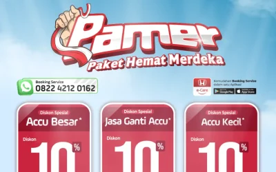 Promo PAMER Honda Bintang Sragen: Paket Hemat Merdeka yang Bikin Servis Mobil Gak Perlu Mahal